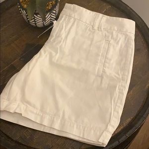 nwt white loft ann taylor shorts size 10
